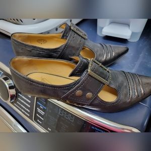 Fluevog Truth Pilgrim, sz 10.5 bronze